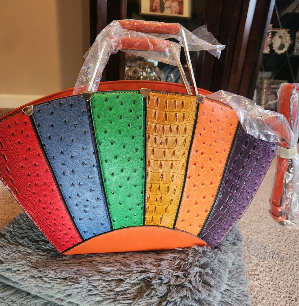 Colorful Satchel - Picture 2 of 3